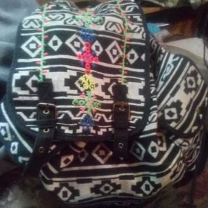 Claire's tribal backpack
